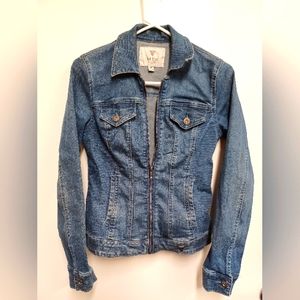 Guess Zipper Denim Jacket